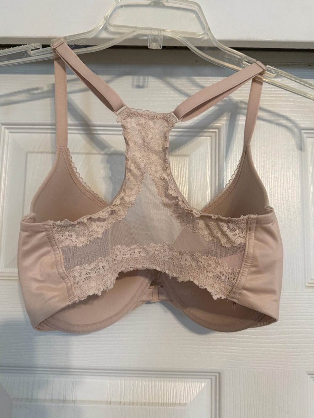 Victoria’s Secret Body Demi Racerback Bra 32DDD Marzipan - Picture 3 of 6